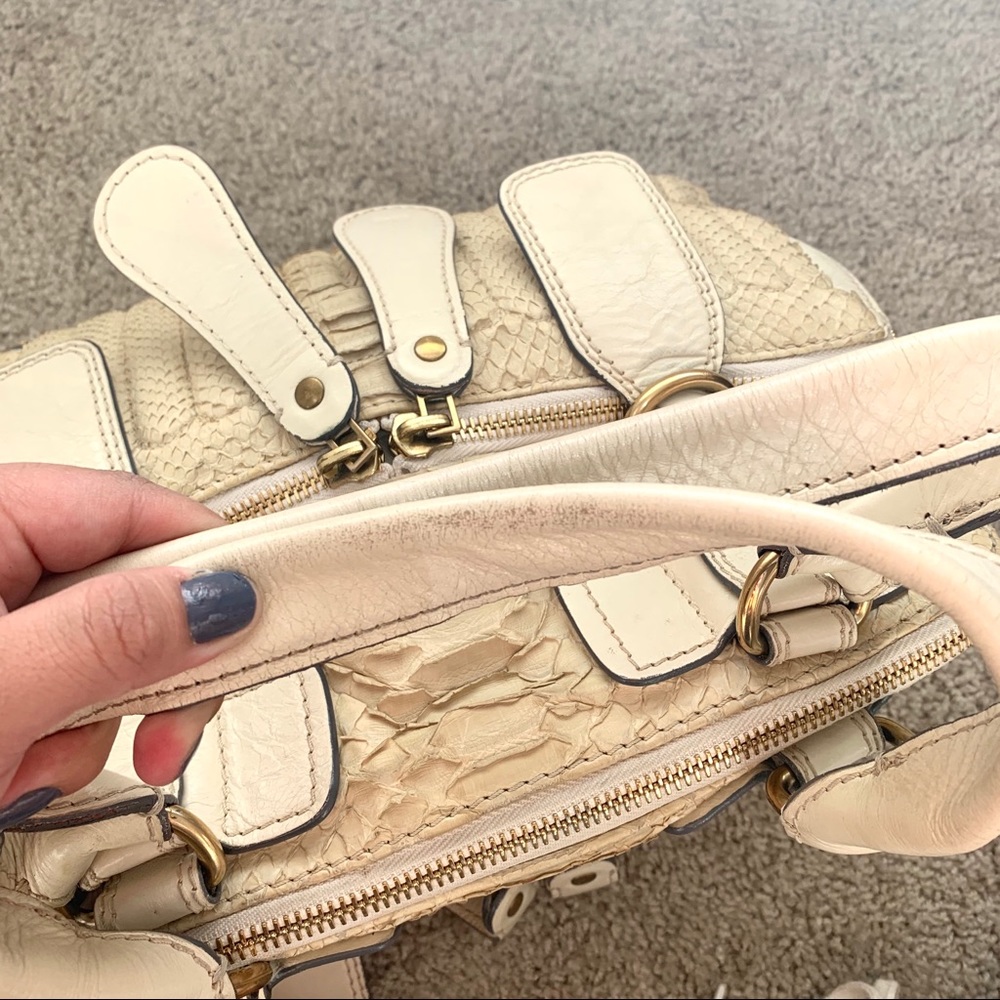 $4000 Chloé Python Bay Bag - Picture 10 of 13